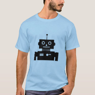 T-shirt Chemise en forme de robot rétro