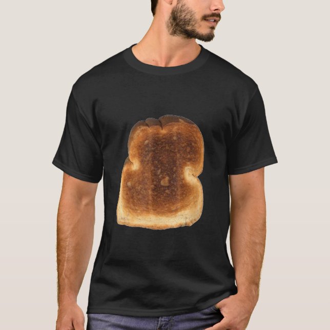 T-shirt Chemise en Gluten Pain Chemise Toast Costume Fun T (Devant)
