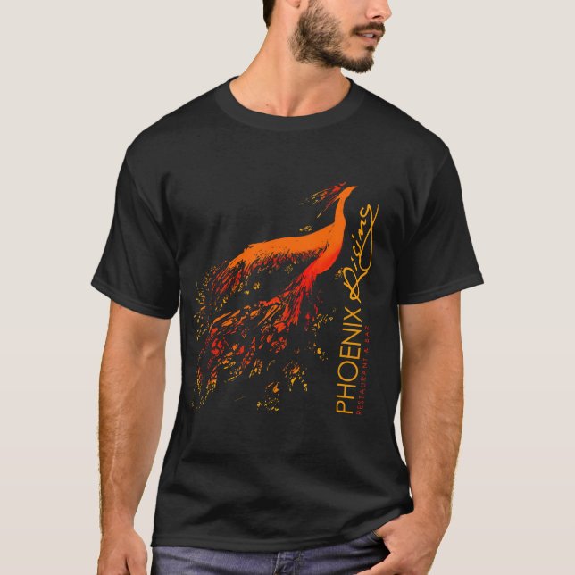 T-shirt Chemise en hausse de Phoenix (Devant)