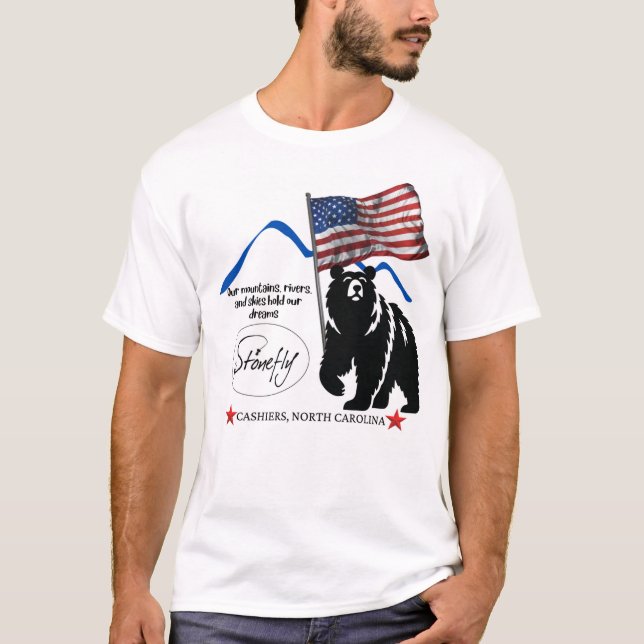 T-shirt Chemise en pierre pour les patriotes (Devant)