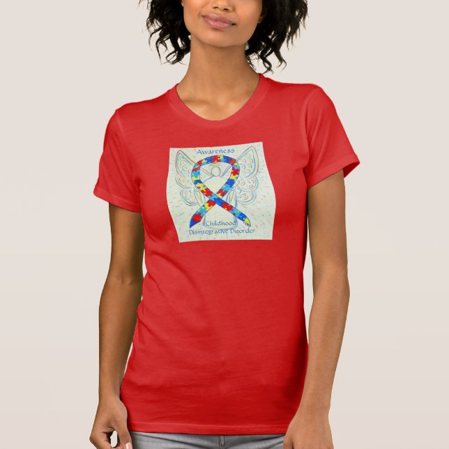 T-shirt Chemise en ruban pour désintégration de l'enfance (Devant)