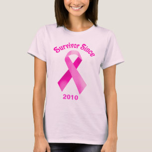 T-shirt Chemise en ruban rose du cancer du sein