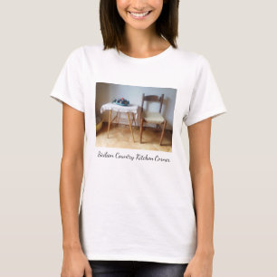 T-shirt Chemise en T de coin de cuisine sicilien