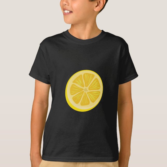 T-shirt Chemise en tranche de citron (Devant)