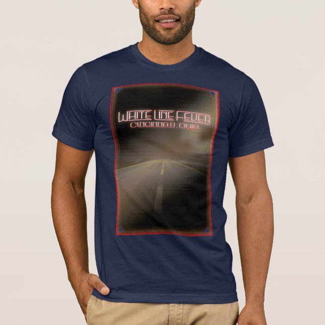 T-shirt Chemise encadrée du football de route (Devant)