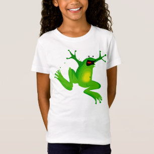 T-Shirt Chemise Enfant Grenouille Enthousiaste
