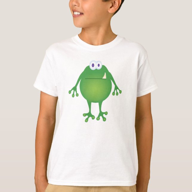 T-shirt Chemise enfant Monster Frog (Devant)