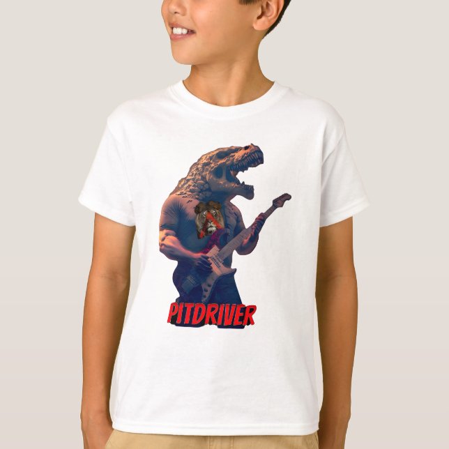 T-shirt Chemise enfant PitZilla (Devant)