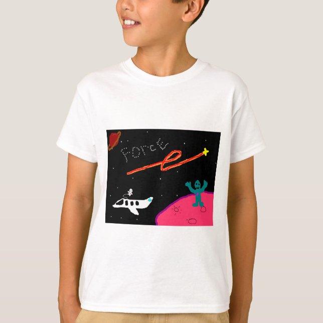 T-shirt Chemise enfants Planet Force (Devant)