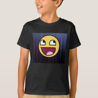 T-shirt Chemise épique de motif de visage et de dos