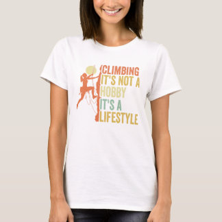 T-shirt "Chemise Escalade : Ce n'est pas un passe-temps, c