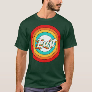 T-shirt Chemise Est Vintage Cercle Est