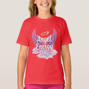 T-shirt Chemise esthétique Kawaii « Angel Energy Only »