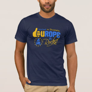 T-shirt Chemise Europe Rocks ! - choisir style & couleur