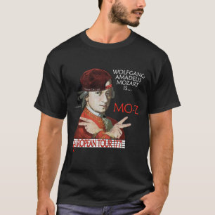 T-shirt Chemise européenne de visite de Mozart "MOIS-z"