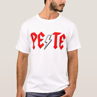 T-shirt chemise faite sur commande de rock de PETER