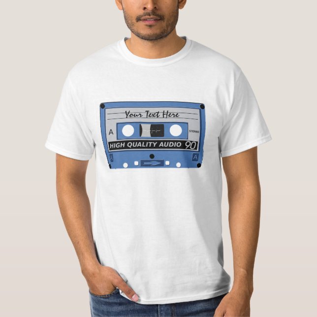 T-shirt Chemise faite sur commande d'enregistreur à (Devant)