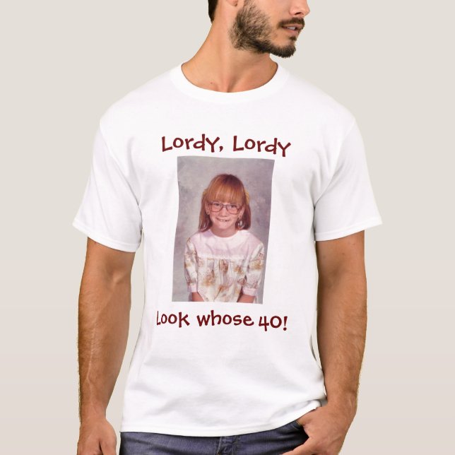 T-shirt Chemise faite sur commande pour 40 (Devant)