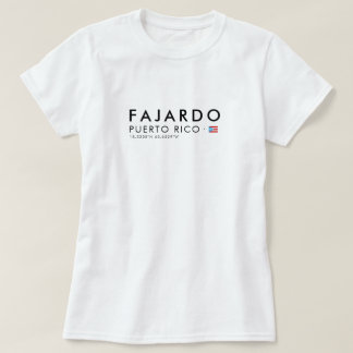 T-shirt Chemise Fajardo Porto Rico | Tee Coordinates