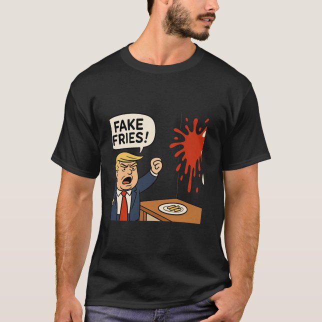 T-shirt Chemise Fake Fries (Devant)