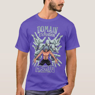 T-shirt Chemise fanatique d'extension de domaine Mahito