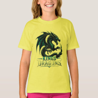 T-shirt Chemise fantaisie Kings Dragons Fire Dragon Rouge