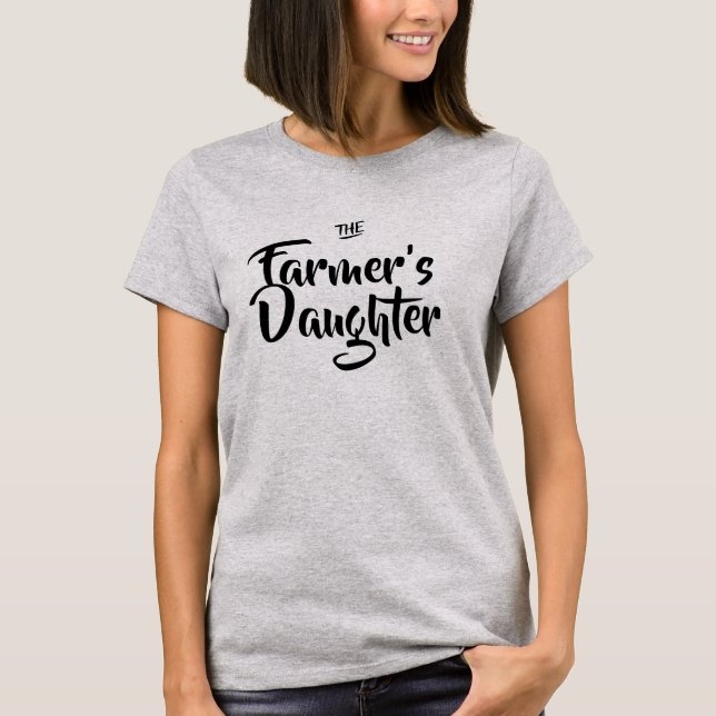 T-shirt Chemise Farmer's Daughter (Devant)