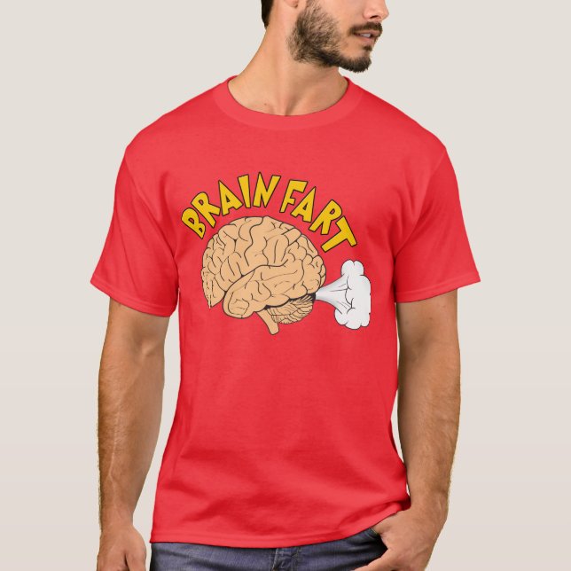 T-shirt Chemise Fart Cerveau (Devant)