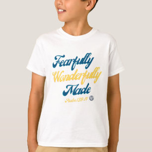 T-shirt Chemise Fearful Kid's Wonderly Fade