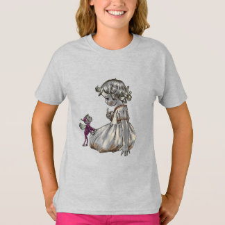 T-shirt Chemise Fée et Fille Violette