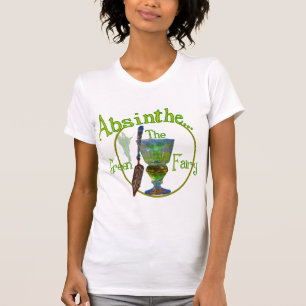 T-shirt Chemise Fée Verte Dark Absinthe