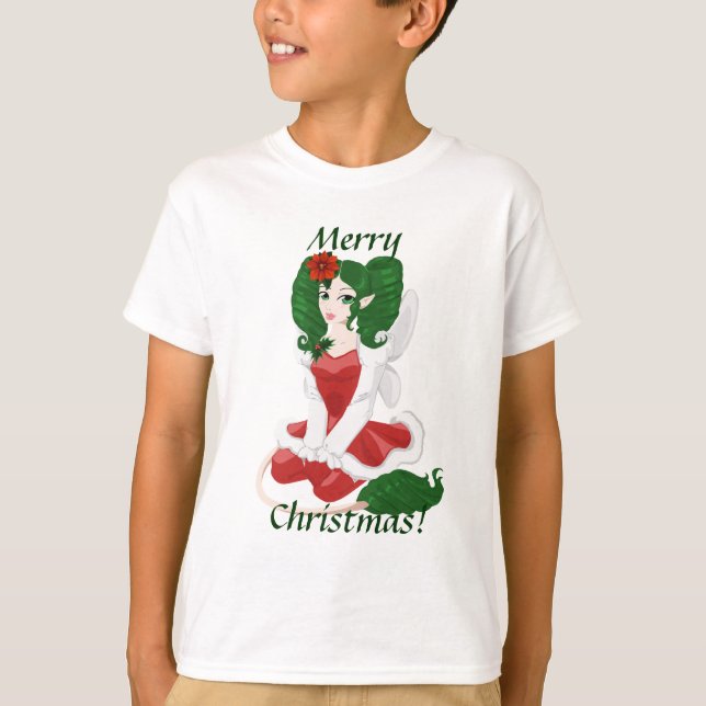 T-shirt Chemise Féerie de Noël (Devant)