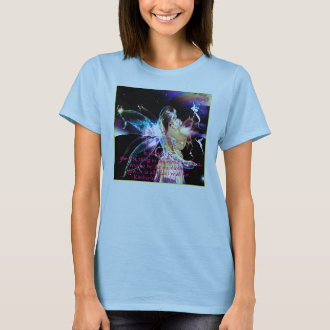 T-shirt Chemise féerique de maman                          (Devant)