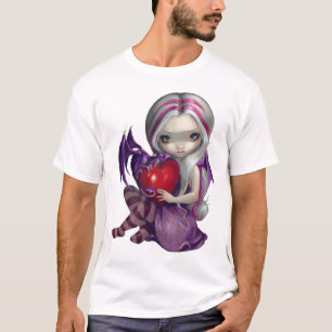 T-shirt Chemise féerique gothique de dragon de Valentine
