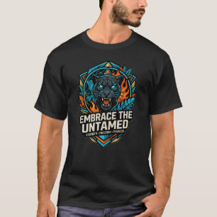 T-shirt Chemise Félin Sans Peur – Mode Bête Indomptée Né 