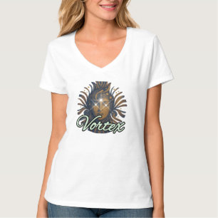 T-shirt Chemise féminine de base à encolure en V