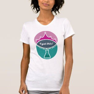 T-shirt Chemise féminine de la princesse scientifique (Mut