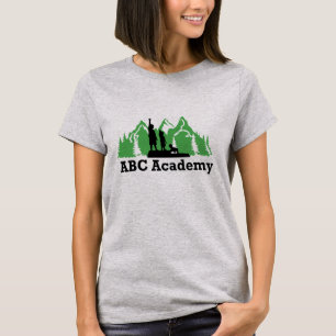 T-shirt Chemise féminine de l'Académie ABC