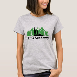 T-shirt Chemise féminine de l'Académie ABC
