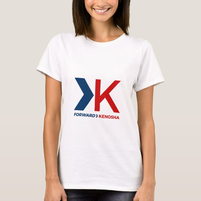T-shirt Chemise féminine Kenosha en avant (Devant)