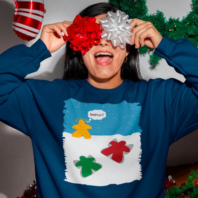 T-shirt Chemise femme de l'ange de neige Meeples (Créateur téléchargé)