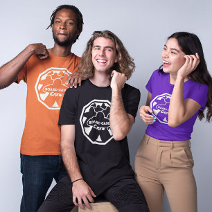 T-shirt Chemise femme de l'équipage de jeu de plateau blan