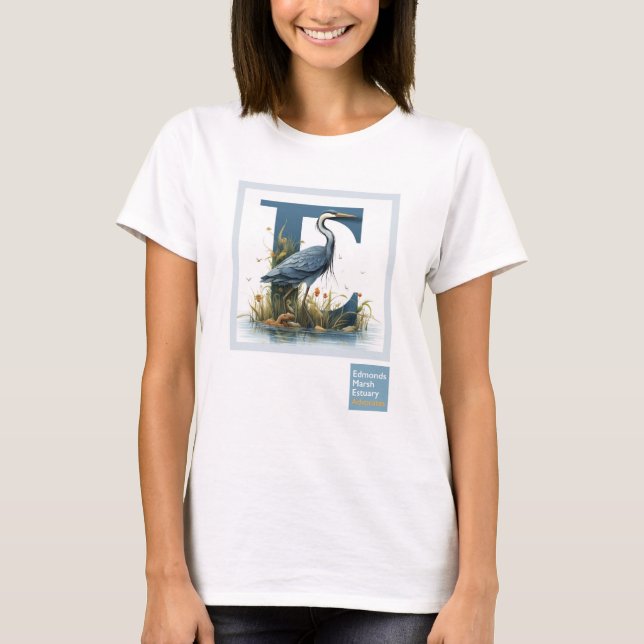 T-shirt Chemise FEMME Edmonds Marsh HERON 1 (Devant)