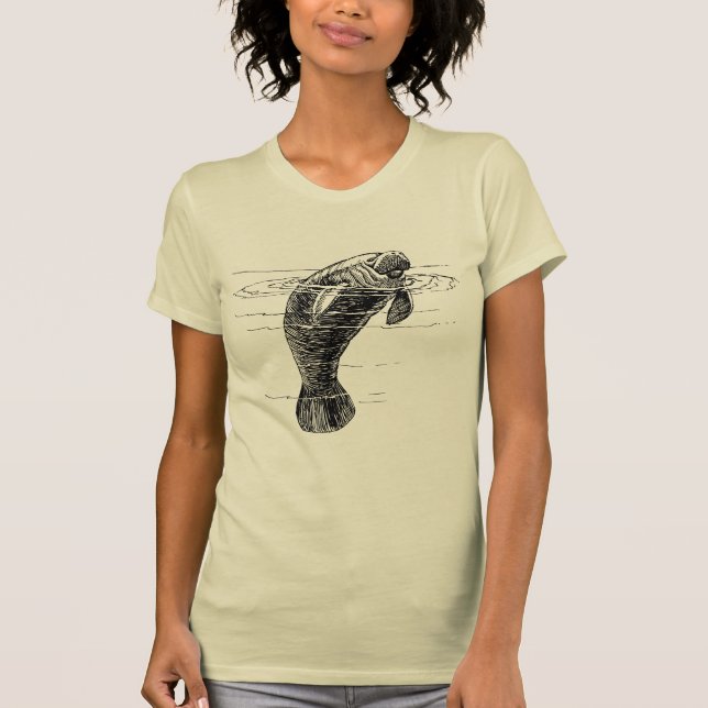T-shirt Chemise femme Manatee (Devant)