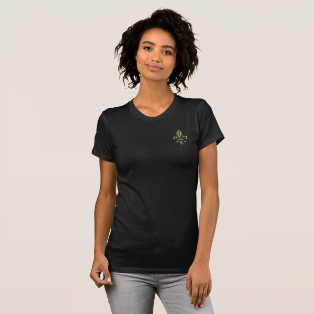 T-shirt Chemise femme Mardi Gras (Devant entier)