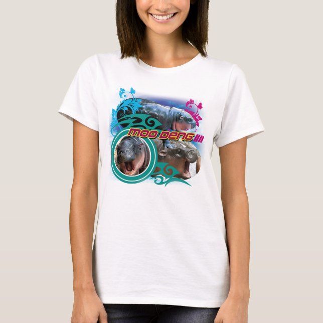 T-shirt Chemise femme MooDeng2 (Devant)