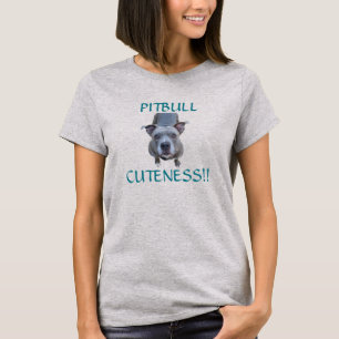 T-shirt Chemise femme Pitbull Cuteness