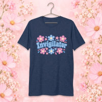 Chemise femme pour surveillante d'examen florale