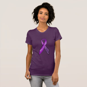 T-shirt Chemise femme violette Fibromyalgia