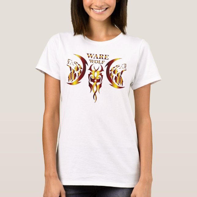 T-shirt Chemise femme Ware Wolf (Devant)